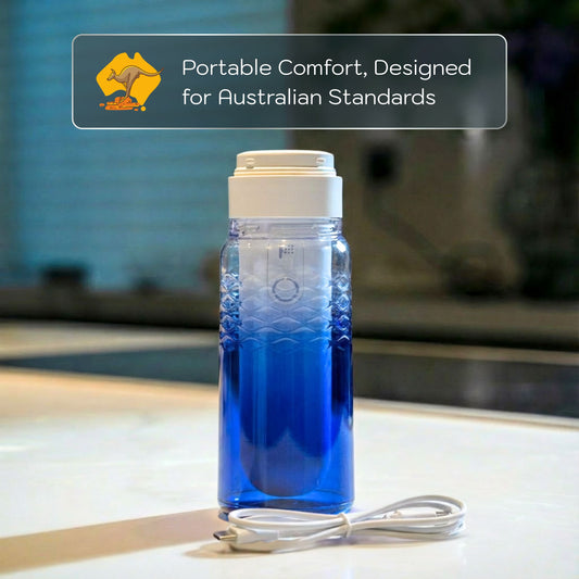 Conor Lumora Rechargeable Electric Portable Travel Bidet Sprayer - Blue conors.com.au