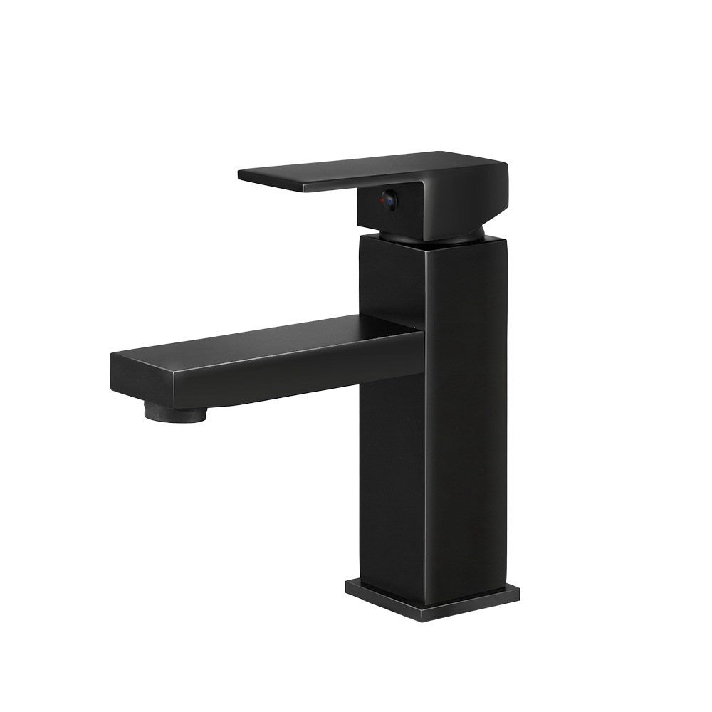 Cefito Bathroom Basin Mixer Tap Faucet Laundry Sink Swivel Black