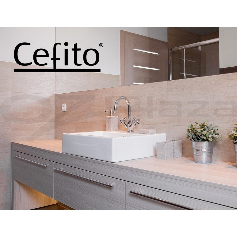 Cefito Bathroom Basin Ceramic Basins Vanity Sink Above Counter White Wash Bowl