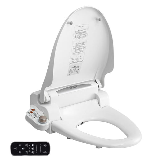 Cefito Electric Smart Bidet Toilet Seat Cover LED Night Light Heated Seat with Remote