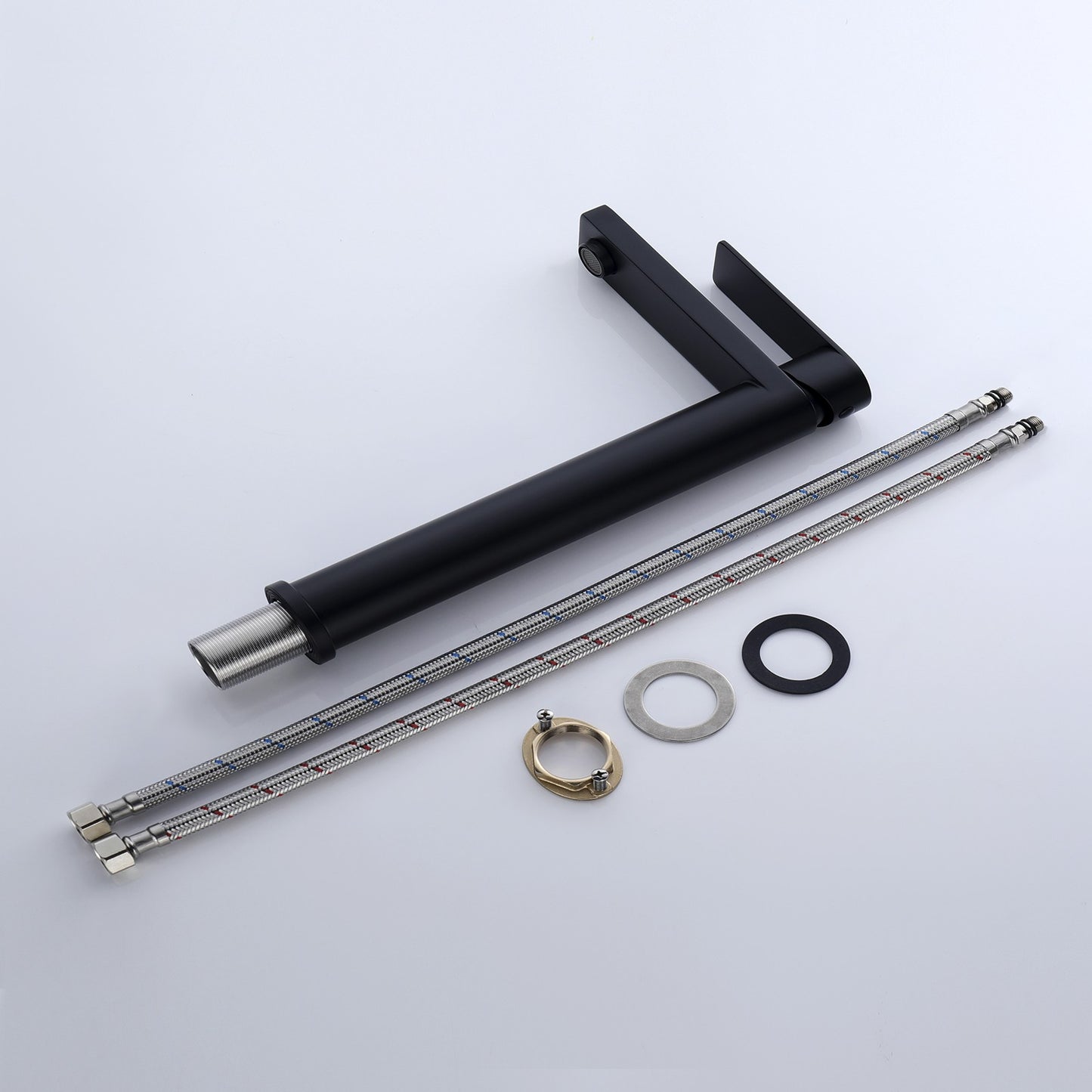 Decaura Tall Black Bathroom Tap Basin Mixer Taps Vanity Basin Taps