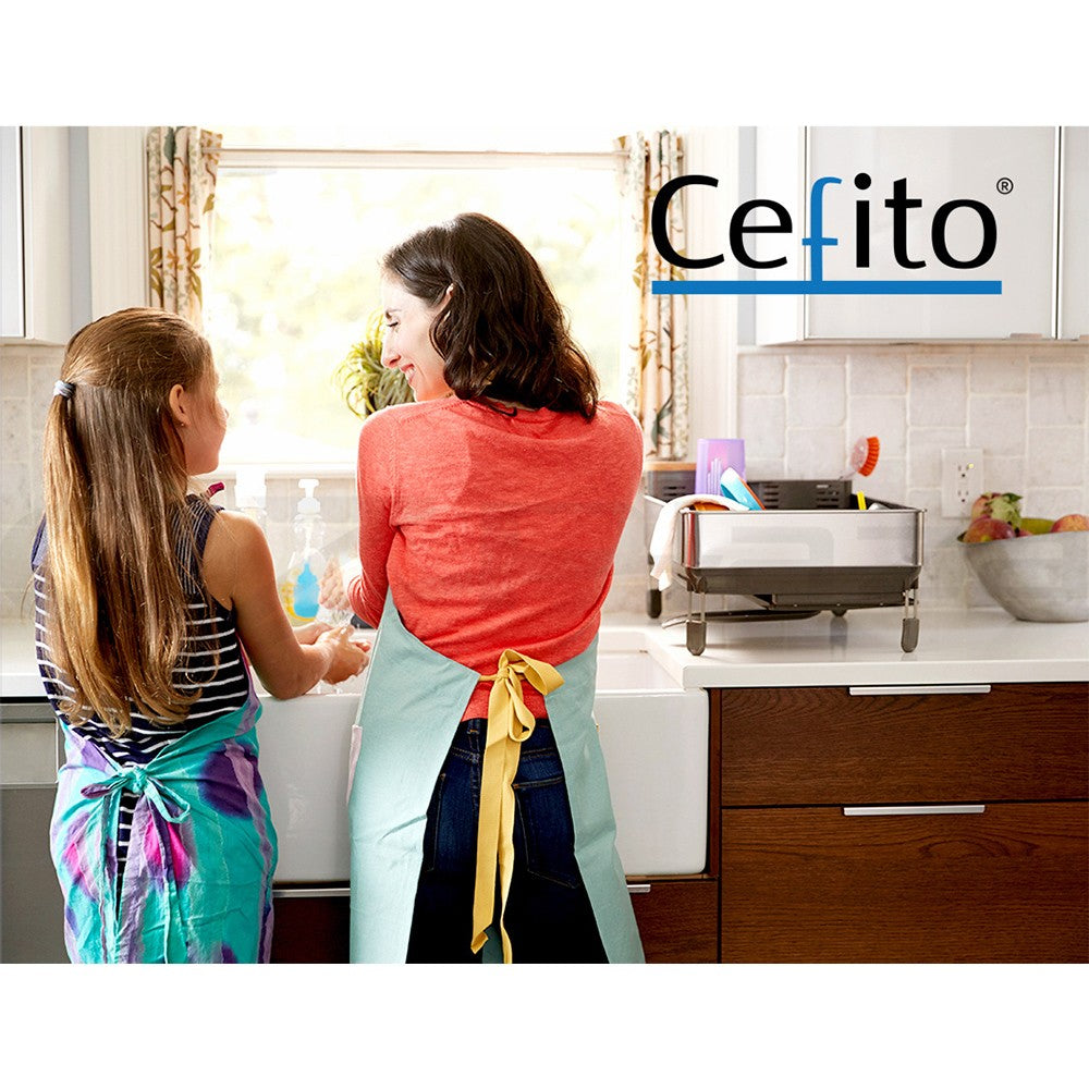 Cefito Kitchen Mixer Tap Pull Out 2 Mode Sink Faucet Basin Laundry Black