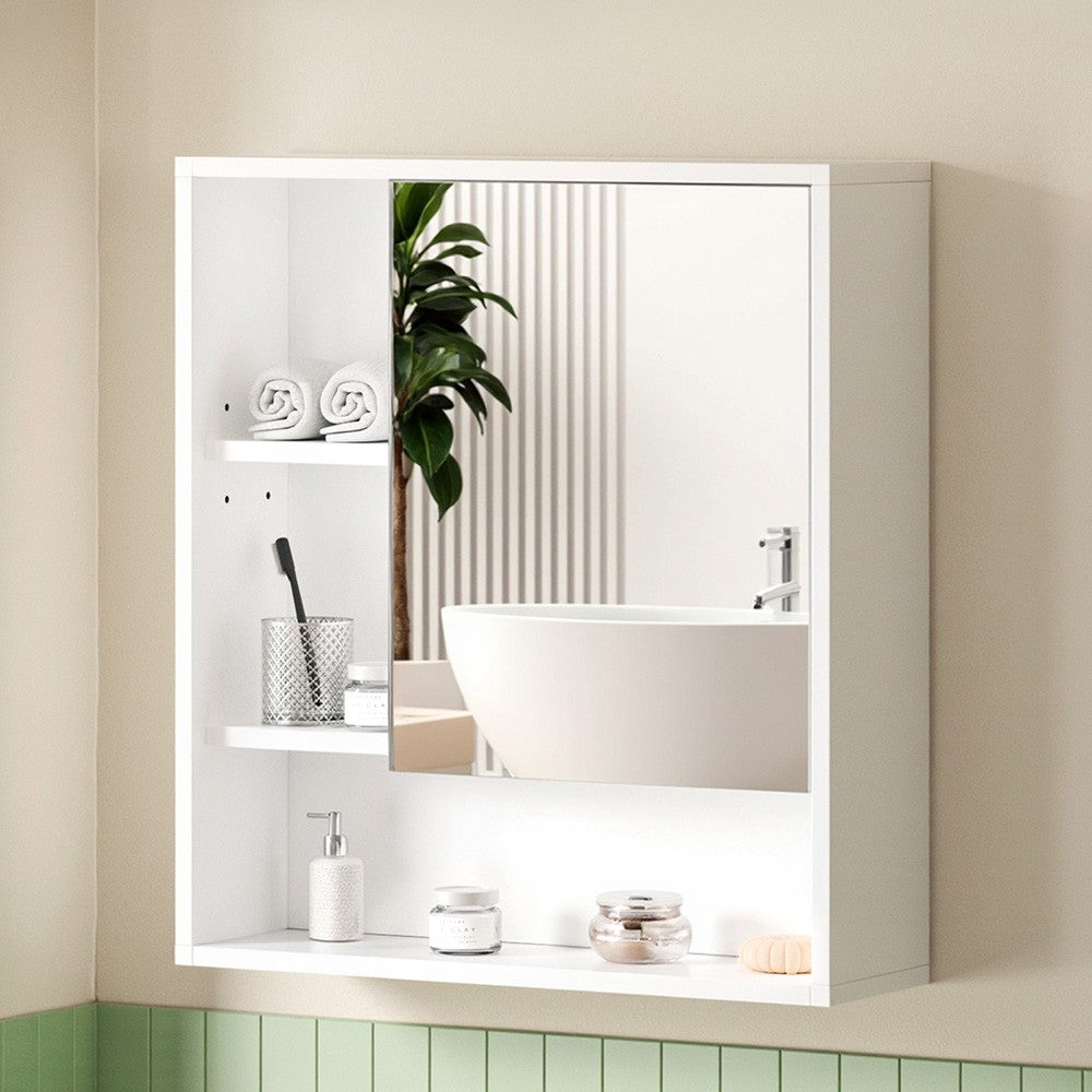 Cefito 560mm Bathroom Mirror Cabinet Medicine Adjustable Shelf Wall Mounted