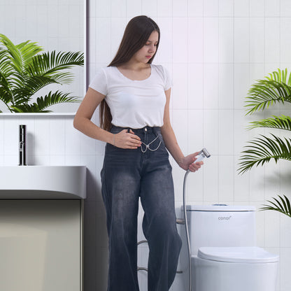 Conor Handheld Bidet Sprayer Head – Stainless Steel Adjustable Spray