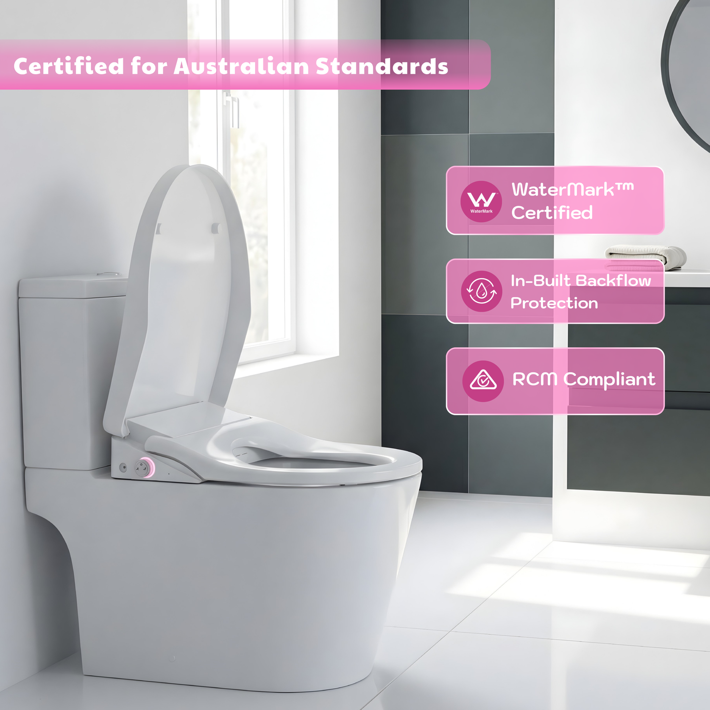Conor Arista Smart Bidet Seat with Installation Kit