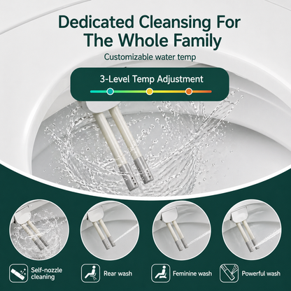 Conor Sylora Smart Bidet Toilet Seat with Installation Kit