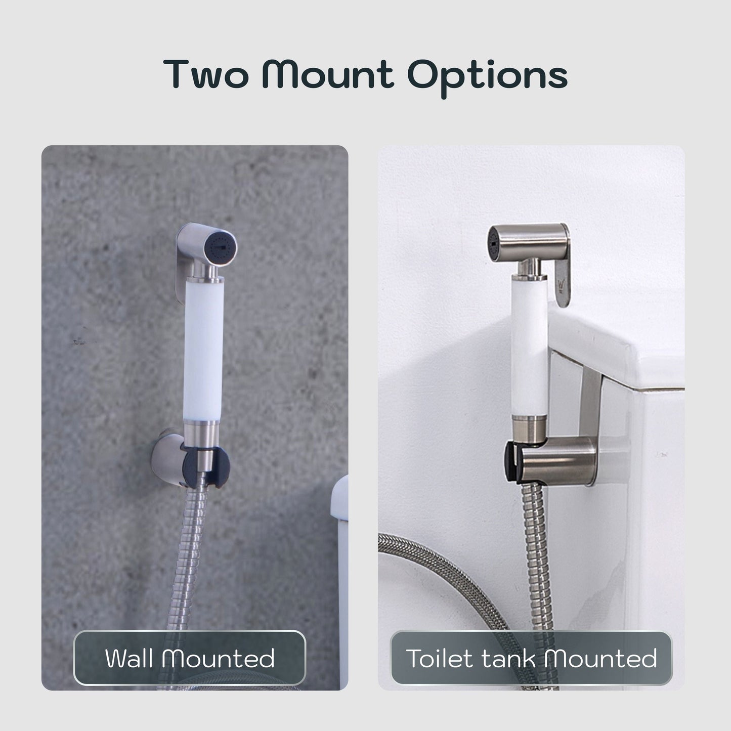 Conor Earth 1.0 White Handheld Bidet Spray with Installation Kit conors.com.au 