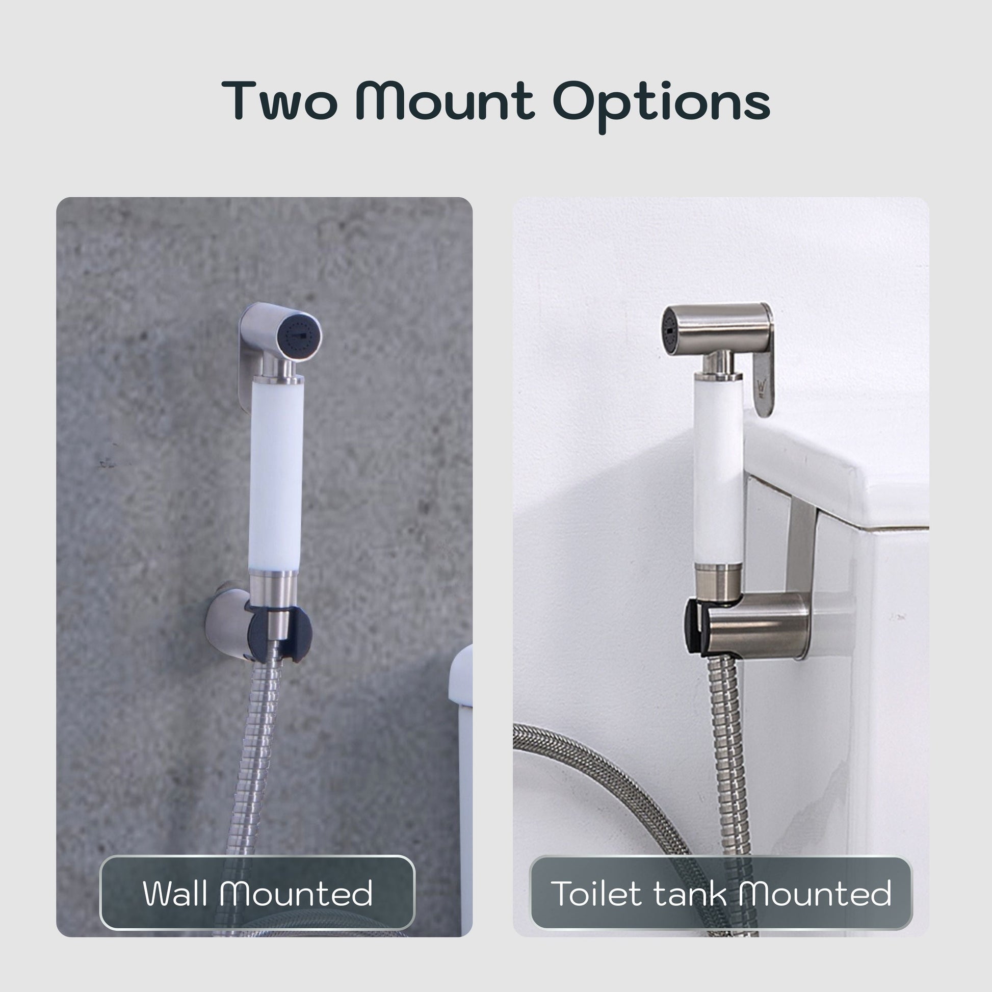 Conor Earth 1.0 White Handheld Bidet Spray with Installation Kit conors.com.au 