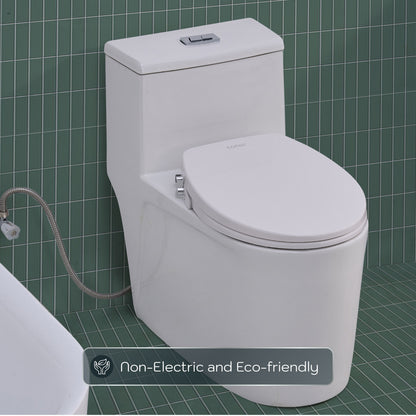 Conor Elara Non Electric O Shape Bidet Toilet Seat with Installation Kit