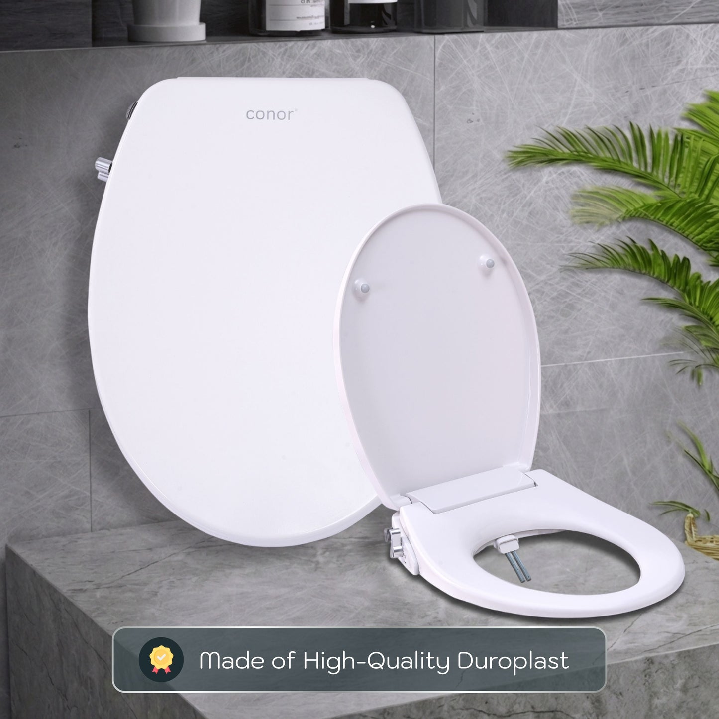 Toilet with Left Water Inlet
