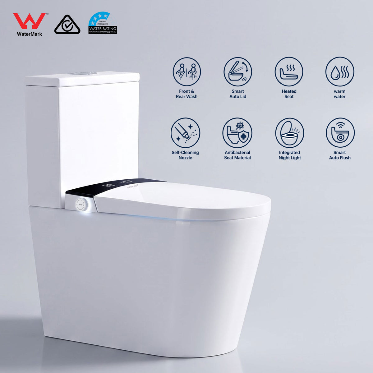 Conor FlushGreen Integrated Smart Toilet conors.com.au 