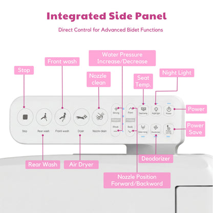 Conor Lyra Smart Bidet Seat with Installation Kit Conor 