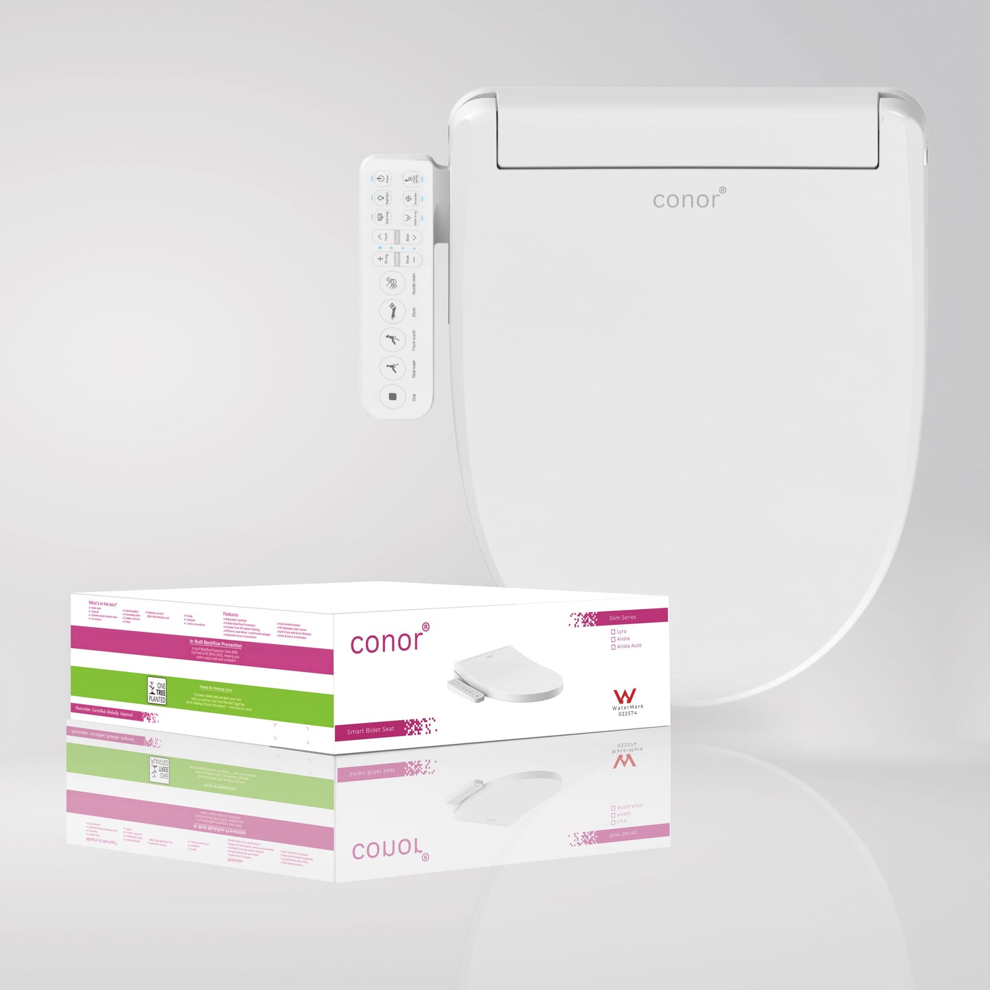 Conor Lyra Smart Bidet Seat with Installation Kit Conor 