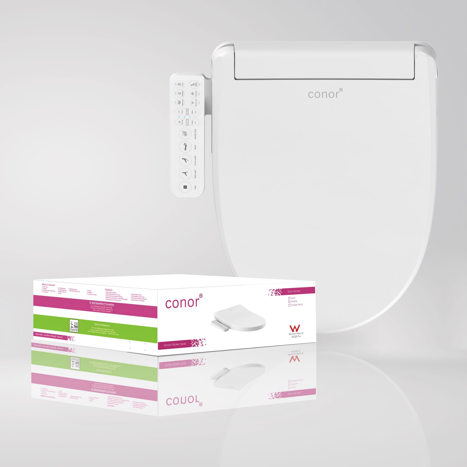 Conor Lyra Smart Bidet Seat with Installation Kit Conor 
