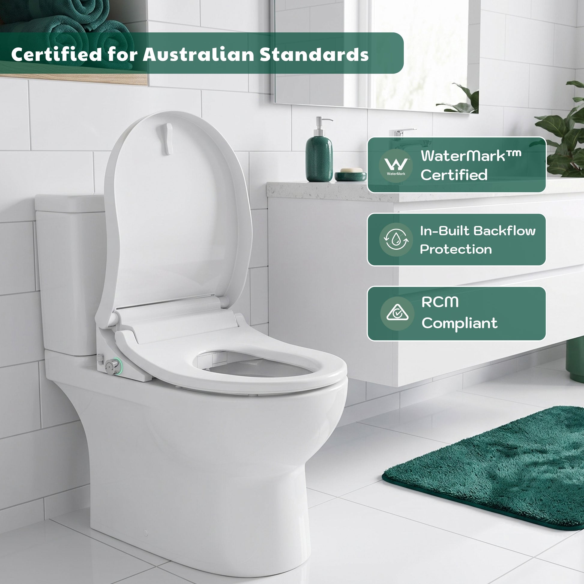 Conor Nova Smart Bidet Seat with Remote Control & Installation Kit Conor 