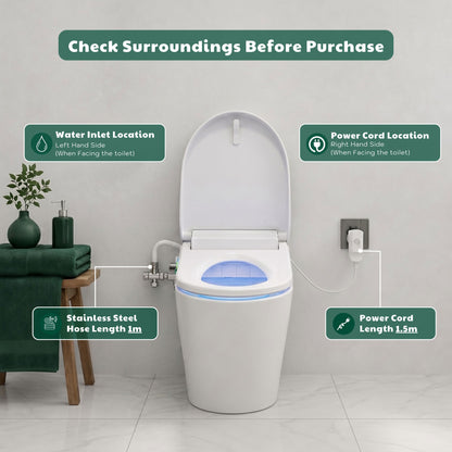 Conor Nova Smart Bidet Seat with Remote Control & Installation Kit Conor 