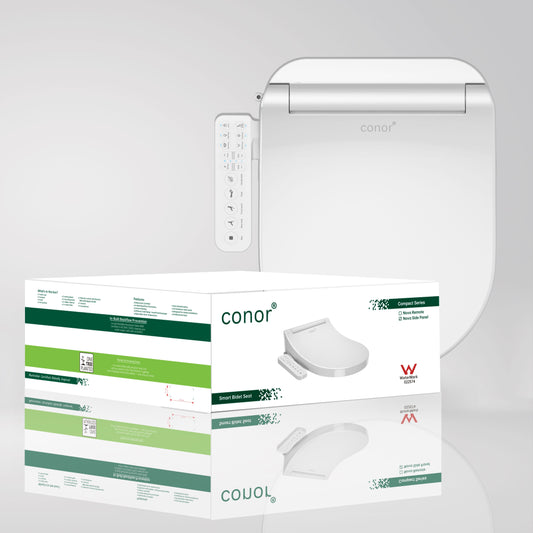 Conor Nova Smart Bidet Seat with Side Panel & Installation Kit Conor 