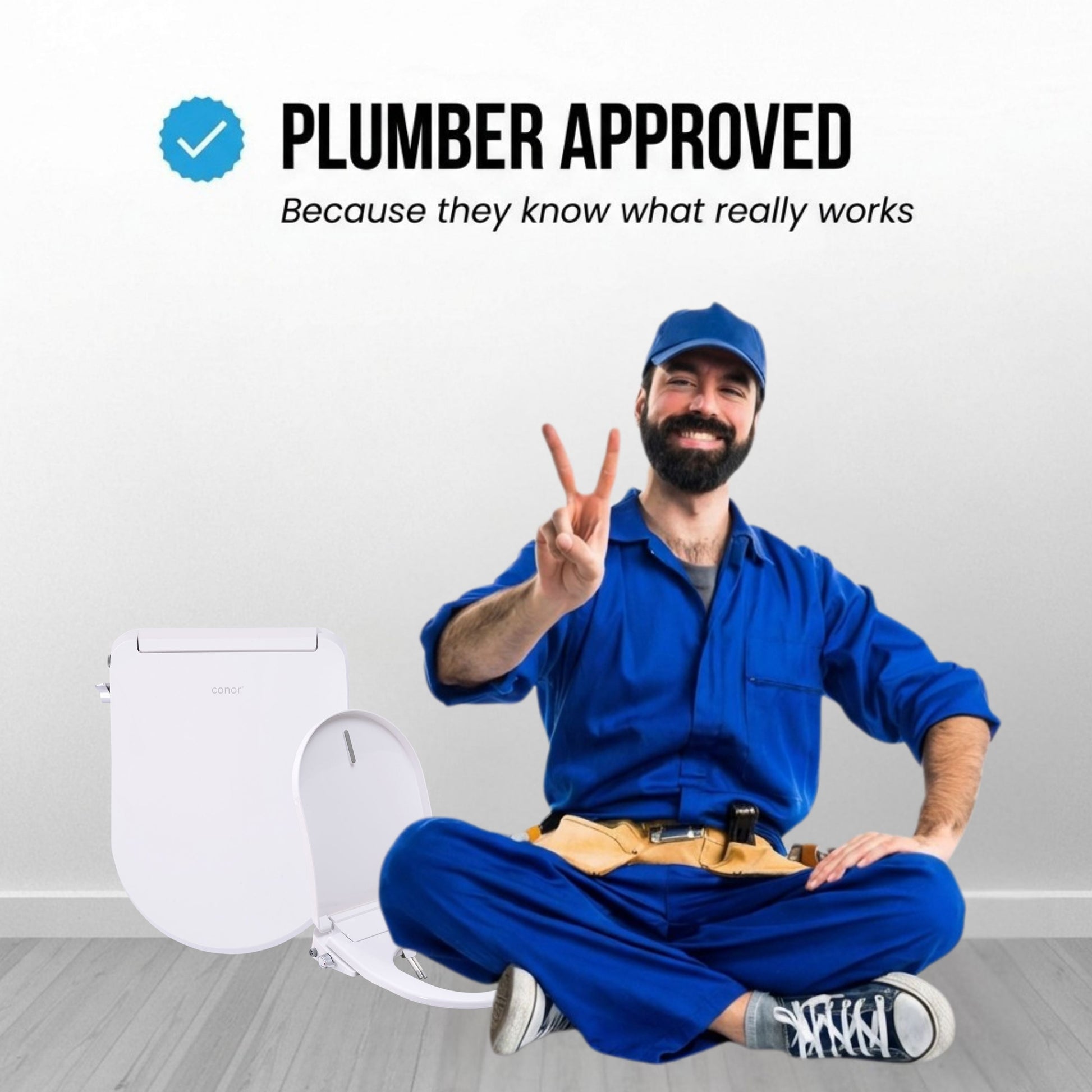 Conor Sylora Smart Bidet Toilet Seat with Installation Kit CONOR BIDET 