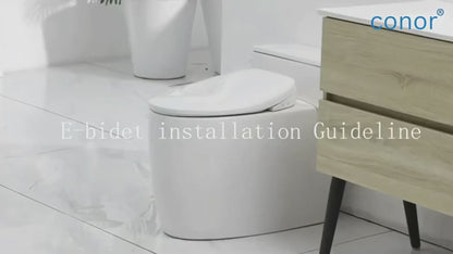 Conor Sylora Smart Bidet Toilet Seat with Installation Kit