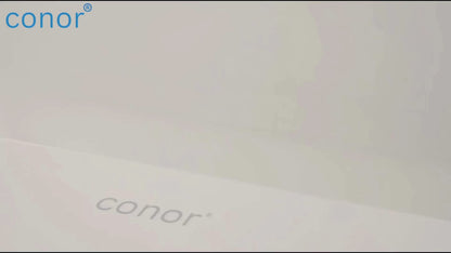 Conor Elara Non Electric D Shape Bidet Toilet Seat with Installation Kit