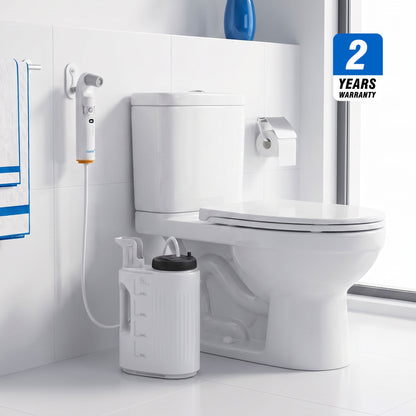 Conor Rinora portable bidet with 5L tank — bidet nozzle attachment