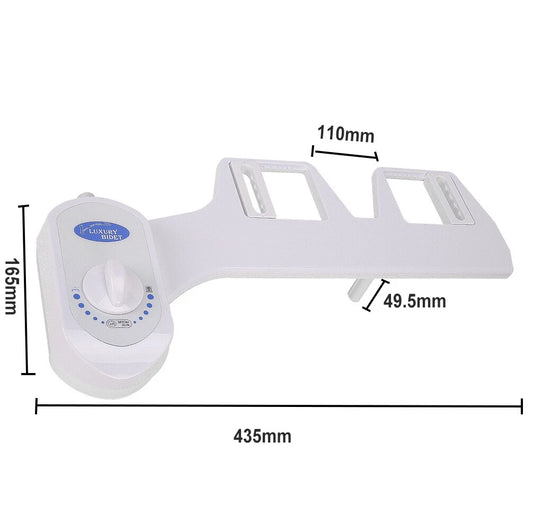 Toilet Bidet Seat Attachment Spray Hygiene Water Wash Clean Sanitation Bathroom