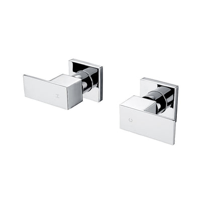 Decaura Shower Taps Brass Tapware Mixer Tap Brushed Gold/Black/Gunmetal/Nickel