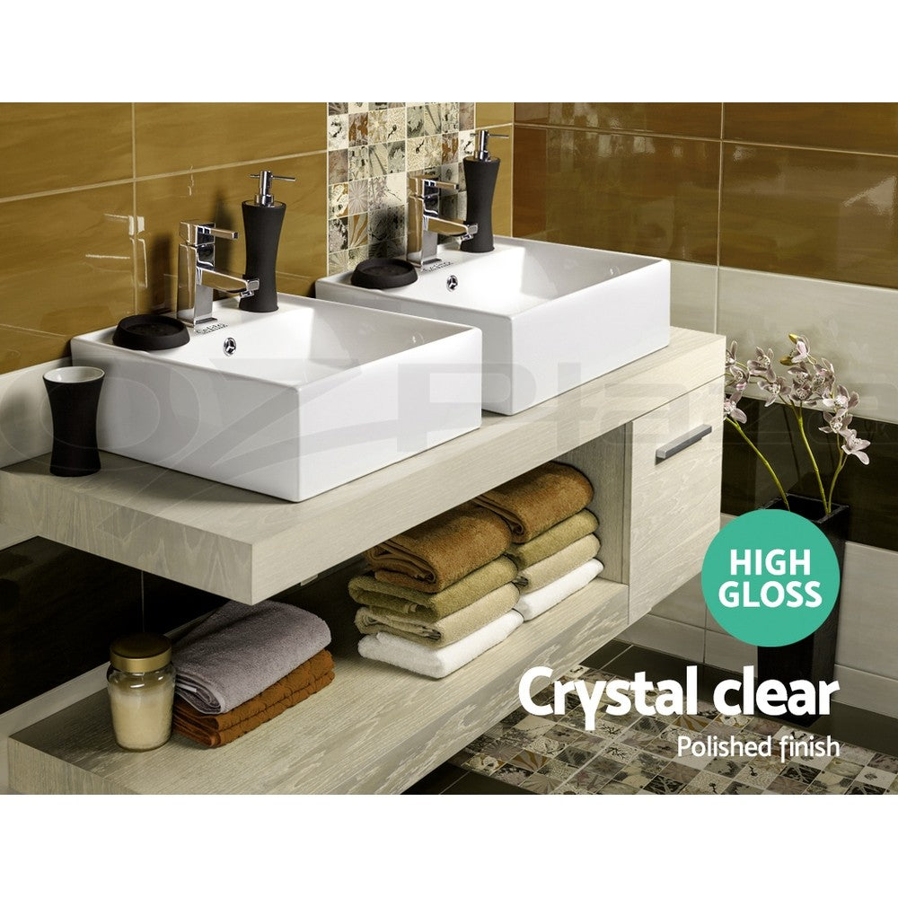 Cefito Bathroom Basin Ceramic Basins Vanity Sink Above Counter White Wash Bowl