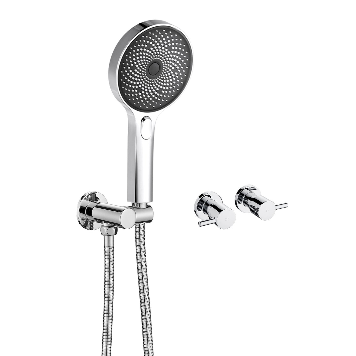Decaura Hand Held Shower Head Set Shower Handset 3-Mode Sprayer Shower Taps