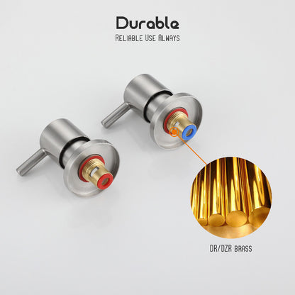 Decaura 180° swivel bath spout water spouts wall tapware mixer taps bathroom