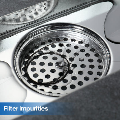 Decaura Shower Grate Drain Floor Waste Stainless Steel Tile Insert/Strip