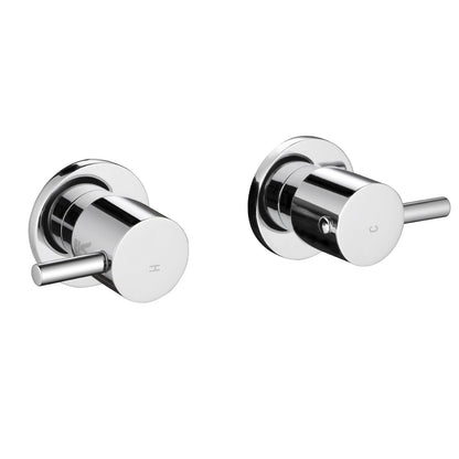 Decaura 9" or 10" Shower Head Set Gooseneck Chrome Black Golden Wall Shower Taps