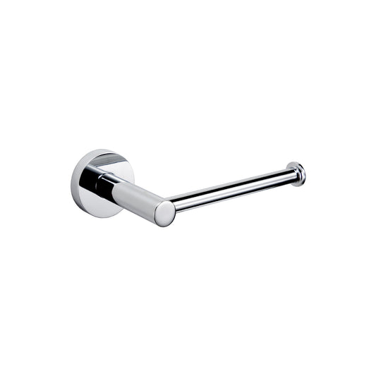 Decaura Toilet Paper Roll Holder Round Chrome Wall Mount Bathroom