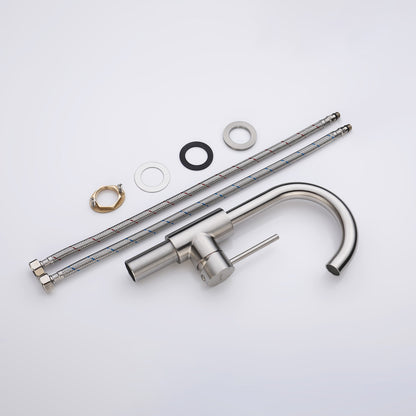 Decaura Bathroom Basin Vanity Mixer Tap Brushed Nickel/Chrome/Black/Brushed Gold