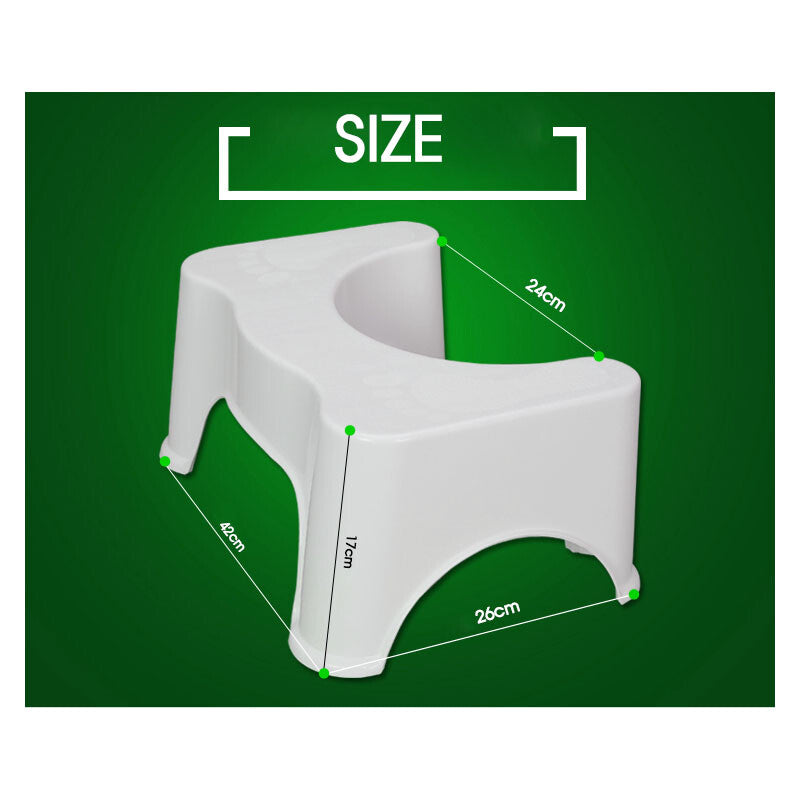 Sit & Squat Squatty Potty Stool Eco NON-SLIP Toilet Step Stool Healthy Bathroom
