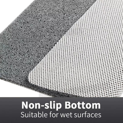 Hydro Wonder Super Comfy Shower Mat Non Slip Never Stains or Blocks Drain Grey A
