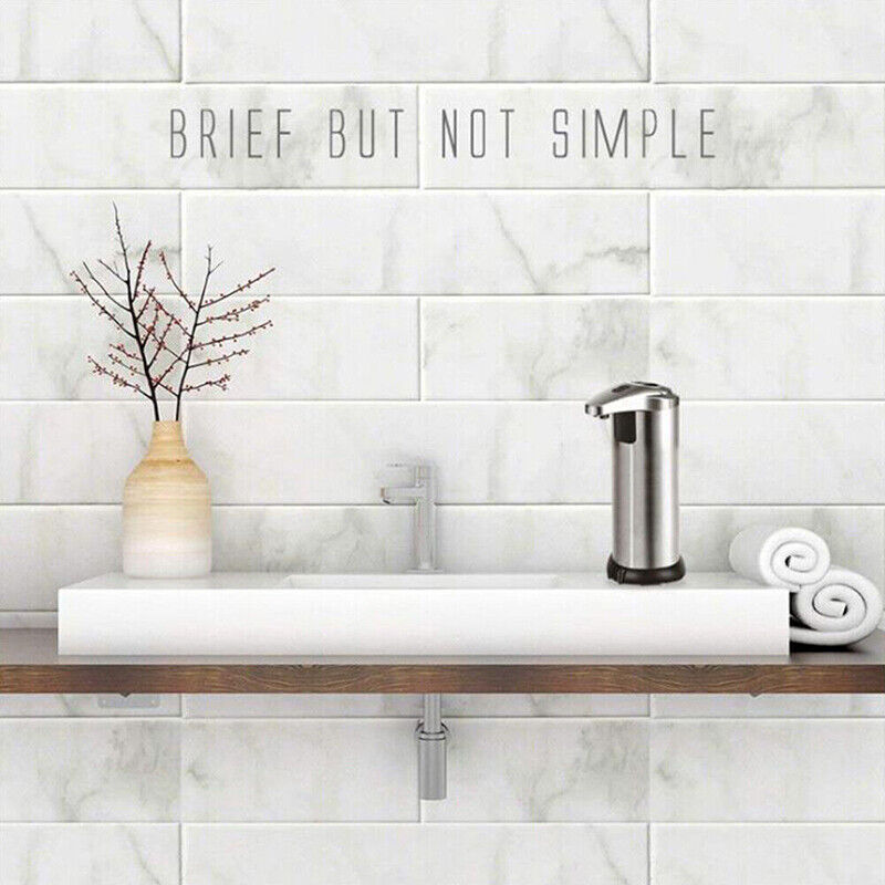 Automatic Soap Liquid Dispenser Handsfree Touchless IR Sensor Hand Wash Steel AU