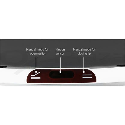 Devanti 9L Motion Sensor Bin Rubbish Automatic Trash Can Kitchen Ash Black