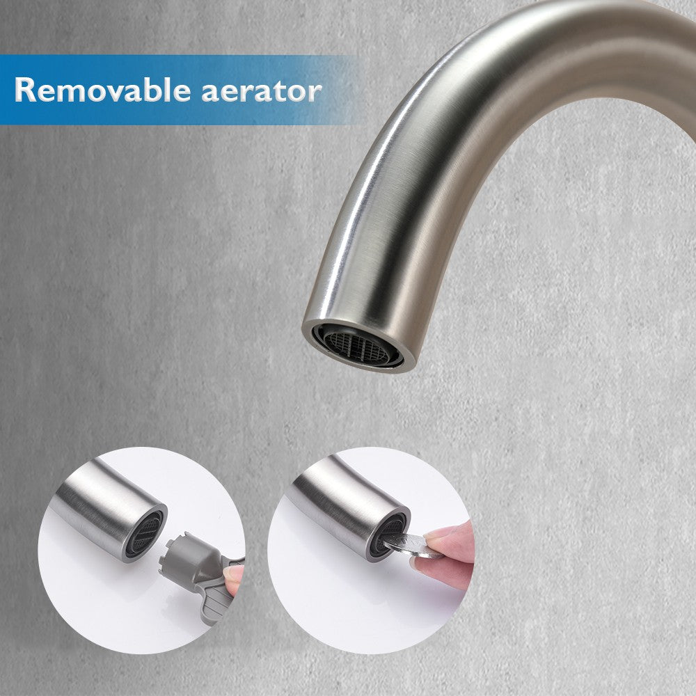 Decaura Kitchen Sink Mixer Tap Brushed Nickel/Gunmetal/Chrome/Black/Brushed Gold