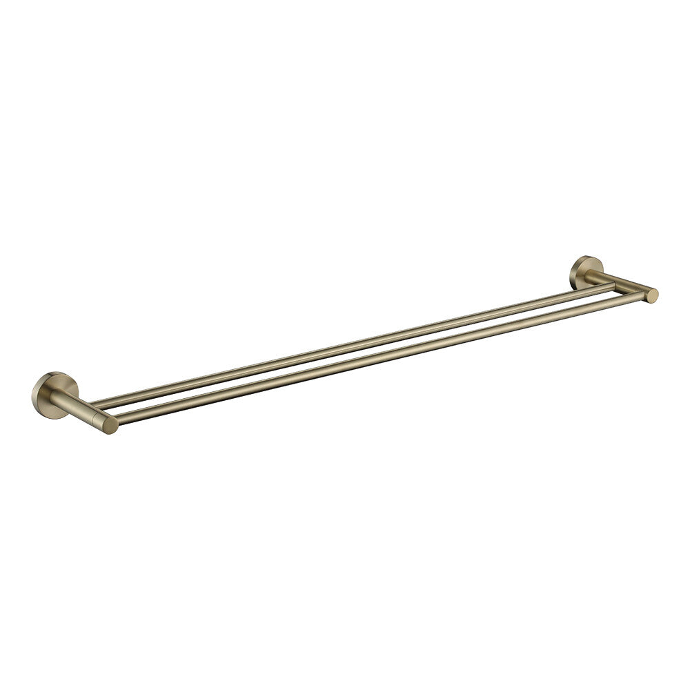 Towel Racks 600mm 750mm Toilet Roll Holder Robe Hook Chrome Black Brushed Gold