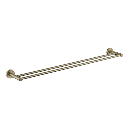 Towel Racks 600mm 750mm Toilet Roll Holder Robe Hook Chrome Black Brushed Gold