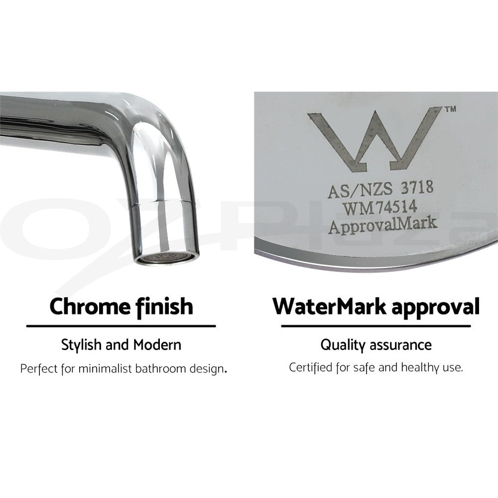 Cefito Bathroom Spout Tap Water Outlet Bathtub Wall Mounted Chrome