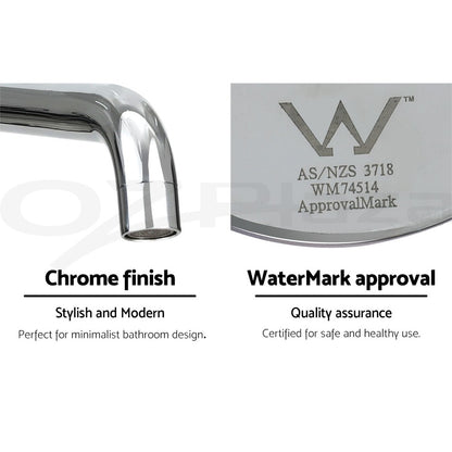 Cefito Bathroom Spout Tap Water Outlet Bathtub Wall Mounted Chrome