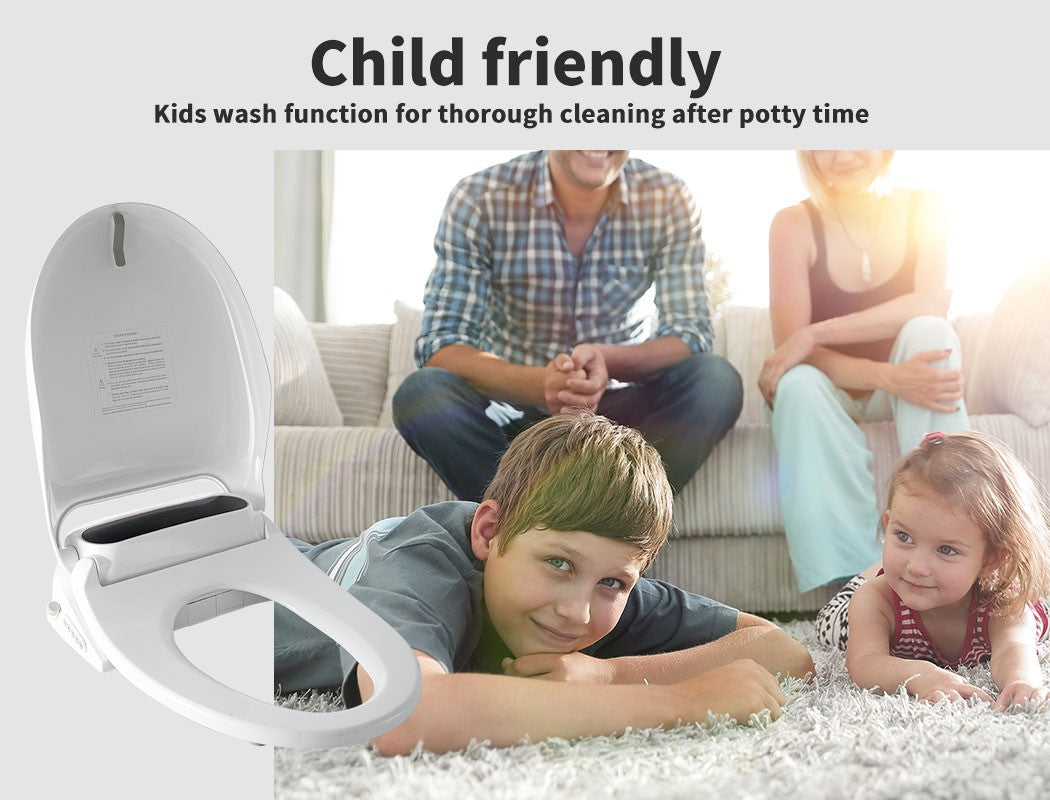 Duxta Smart Electric Bidet Toilet Seat Cover Electronic Seats Paper Saving Auto Smart Wash