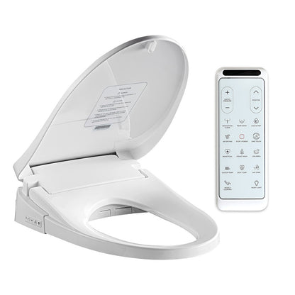 Simplus Smart Electric Bidet Toilet Seat Cover Paper Saving Auto Wash w Remote