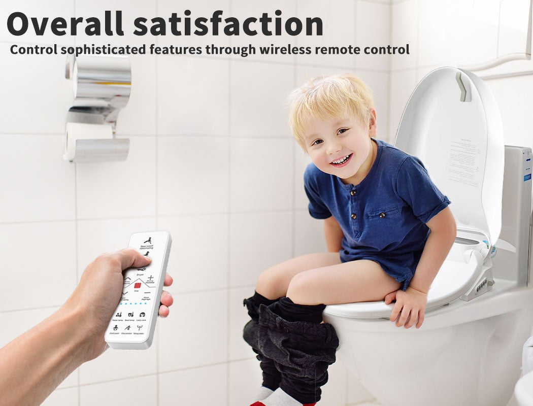 Duxta Smart Electric Bidet Toilet Seat Cover Electronic Seats Paper Saving Auto Smart Wash