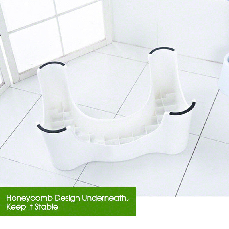 Sit & Squat Squatty Potty Stool Eco NON-SLIP Toilet Step Stool Healthy Bathroom