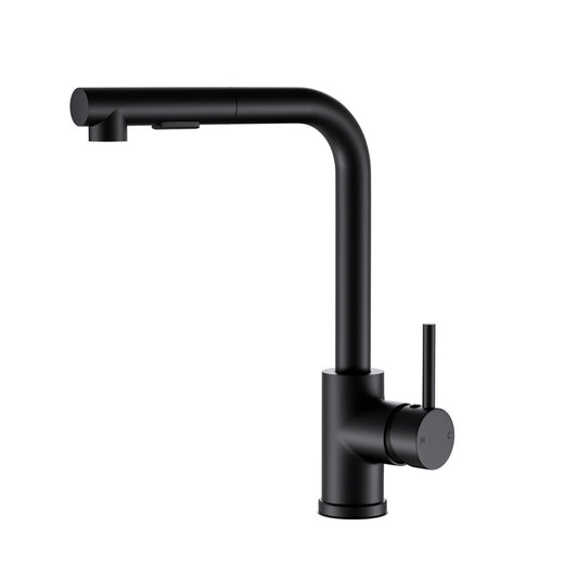 Cefito Kitchen Mixer Tap Pull Out Rectangle 2 Mode Sink Basin Faucet WELS Black