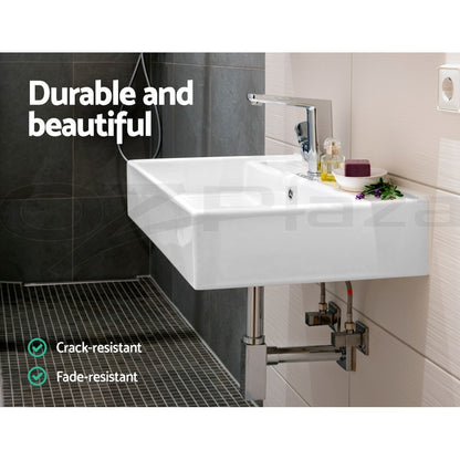 Cefito Bathroom Basin Ceramic Basins Vanity Sink Above Counter White Wash Bowl