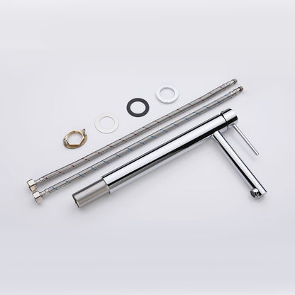 Decaura Tall Bathroom Basin Mixer Tap Vanity Faucet Chrome for Countertop Basin